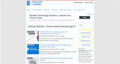 Desktop Screenshot of outlookcorreo.com